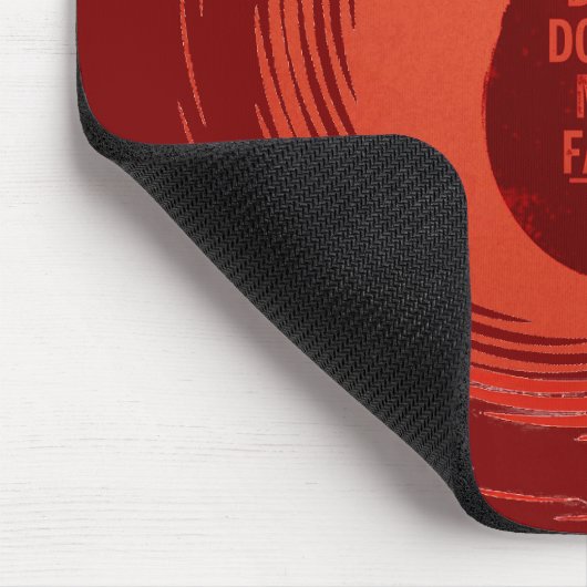 Blut macht keine Familie Mousepad (Ecke)