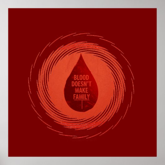Blut macht keine Familie Poster (Vorne)