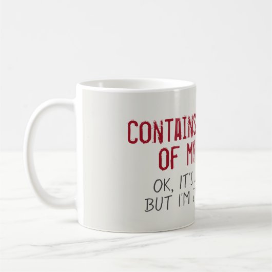 Blut meiner Feinde Funny Kaffeetasse (Links)