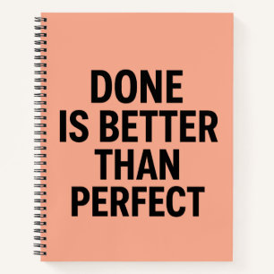 Blut mit Widerstandskraft - Motivierend Typografie Notizblock