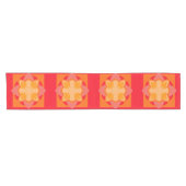 Blut Orange Kurzer Tischläufer (Horizontal)