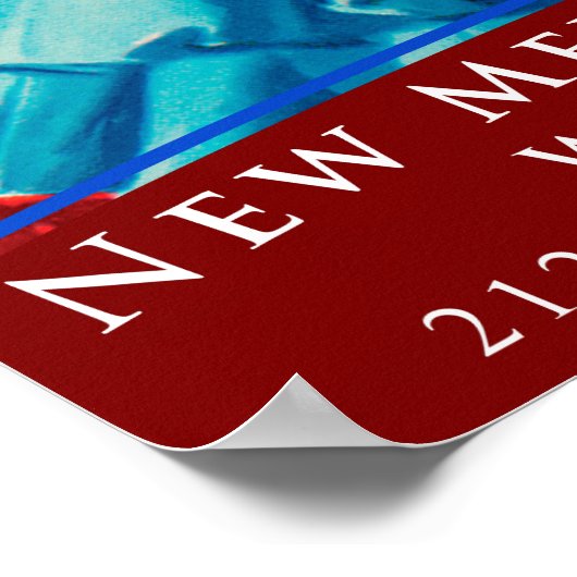 Blut-Orange-Rooibos-Poster Poster (Ecke)