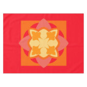 Blut Orange Tischdecke (Vorderseite (Horizontal))