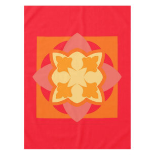 Blut Orange Tischdecke