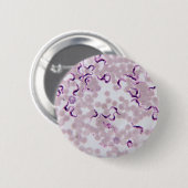 Blut-Parasit Trypanosoma Button (Vorne & Hinten)