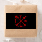 Blut Red Vegvísir (Viking Compass) (Insitu)