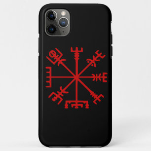 Blut Red Vegvísir (Viking Compass) Case-Mate iPhone Hülle