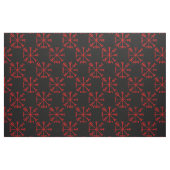 Blut Red Vegvísir (Viking Compass) Stoff (Fat Quarter (45,7 x 55,9 cm))