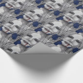 Blut-Rosenvampire-Kunst-Verpackungs-Papier Geschenkpapier (Ecke)