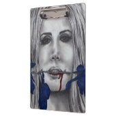 Blut-Rosenvampire-ursprüngliches Kunst-Klemmbrett Klemmbrett (Links)