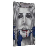 Blut-Rosenvampire-ursprüngliches Kunst-Klemmbrett Klemmbrett (Rechts)