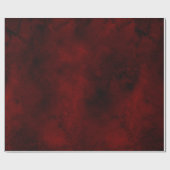 Blut-Rotes Geschenk Wrap Geschenkpapier (Flach)