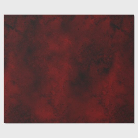 Blut-Rotes Geschenk Wrap Geschenkpapier (Flach)