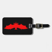 Blut-Schläger Gepäckanhänger (Vorderseite horizontal)