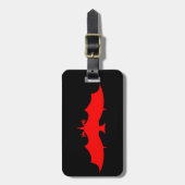 Blut-Schläger Gepäckanhänger (Vorderseite vertikal)