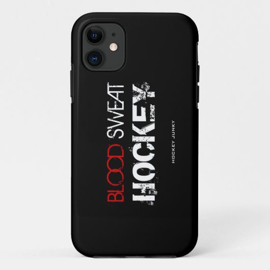 BLUT-SCHWEISS-HOCKEY Case-Mate iPhone HÜLLE (Rückseite)