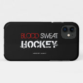 BLUT-SCHWEISS-HOCKEY Case-Mate iPhone HÜLLE (Rückseite (Horizontal))