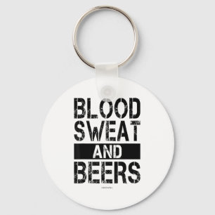Blut Schweiß Und Biere - Fitness Gym Motivations-S Schlüsselanhänger