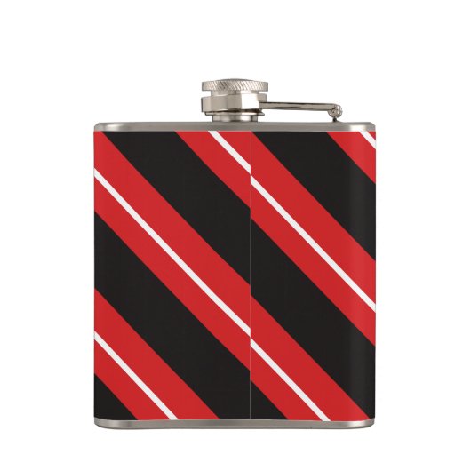 Blut, Schweiß und keine Angst, Lacrosse Hüftkolben Flachmann (Rückseite)