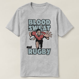Blut-Schweiss-und T-Shirt