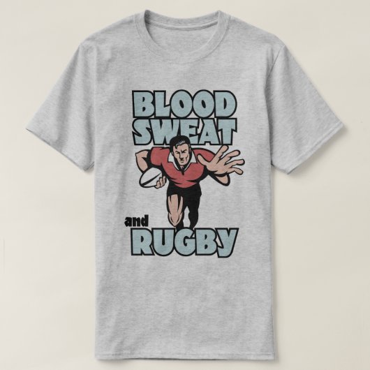 Blut-Schweiss-und T-Shirt (Design vorne)
