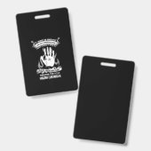 Blut, Schweiß und Tränen, Master-Elektriker Ausweis (Vorder- & Rückseite)