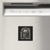 Blut Schweiß Unflätigkeit Bauarbeiter Schädel Bl Magnet (In Situ (Geschirrspüler))