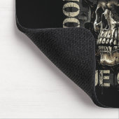 Blut Schweiß Unflätigkeit Bauarbeiter Schädel Bl Mousepad (Ecke)