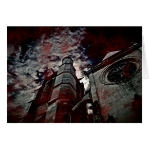 Blut splattered Kathedrale