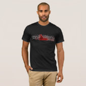 Blut Splattered Logo T-Shirt (Vorne ganz)