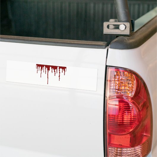 Blut-Spritzer 5 Autoaufkleber (Auf Lkw)