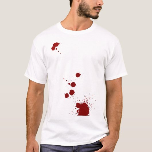 Blut-Spritzer-Analytiker T-Shirt (Vorderseite)