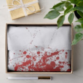 Blut-Spritzer Halloween Seidenpapier (Geschenk)