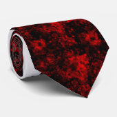 Blut-Spritzer-Krawatte Krawatte (Gerollt)