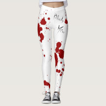Blut-Spritzer-Leggings
