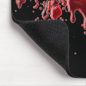 Blut-Spritzer Mousepad (Ecke)