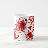 Blut-Spritzer-Muster Halloweens | tropfendes Kaffeetasse (Mittel)