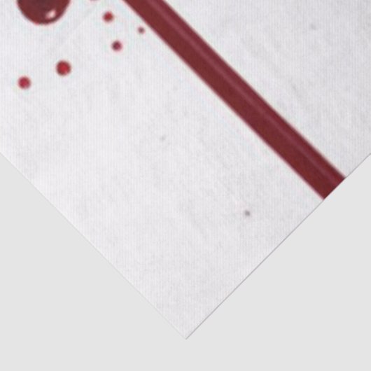 Blut-Spritzer vierter Seidenpapier (Ausschnitt)