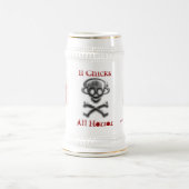 Blut Stein Bierglas (Mittel)