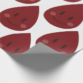 Blut-Tropfen Geschenkpapier (Ecke)