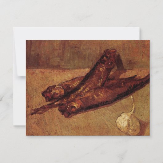 Blut und Knoblauch von Vincent van Gogh Einladung (Vorderseite)