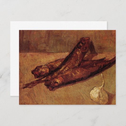 Blut und Knoblauch von Vincent van Gogh Einladung (Vorne/Hinten)