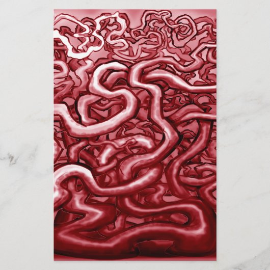 Blut und Mund Briefpapier (Vorderseite)