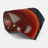 Blut und schwarze Federn Krawatte (Gerollt)