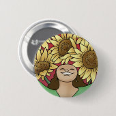 Blut und Wachstum Button (Vorne & Hinten)