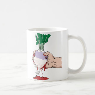Blut von der Rübe zusammendrücken, Squeezin es Kaffeetasse