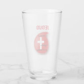 BLUT von Jesus individualisieren Es fügen Sie Name Glas (Rückseite)