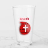 BLUT von Jesus individualisieren Es fügen Sie Name Glas (Vorderseite)