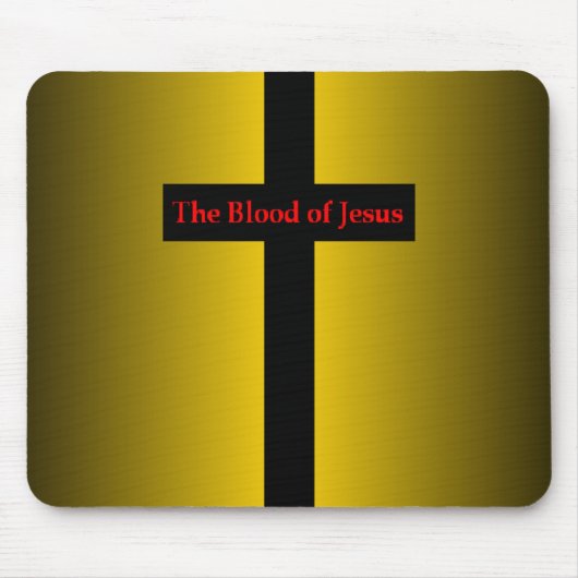 Blut von Jesus Mousepad (Vorne)