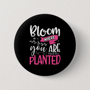 Blut, wo Sie gepflanzt sind Button